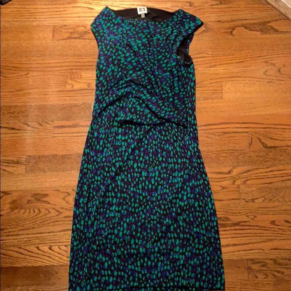 Anne Klein sheath dress with ruching